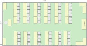 Room 106 diagram